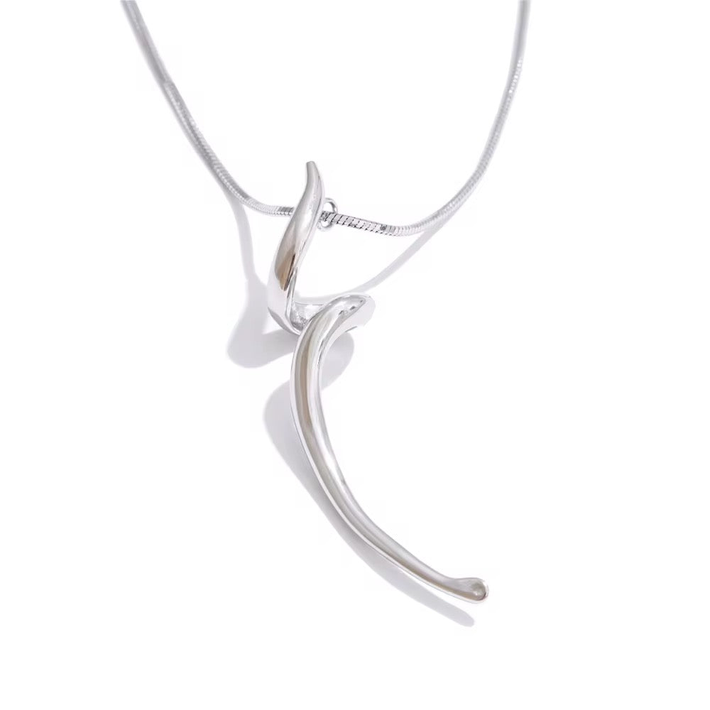 Stålhalsband 42+6 cm