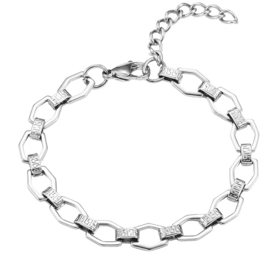 Stålarmband 16+4 cm