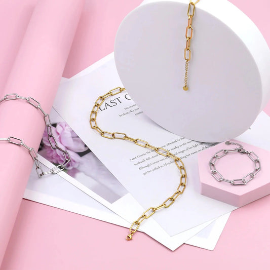 Stålarmband 16+3 cm