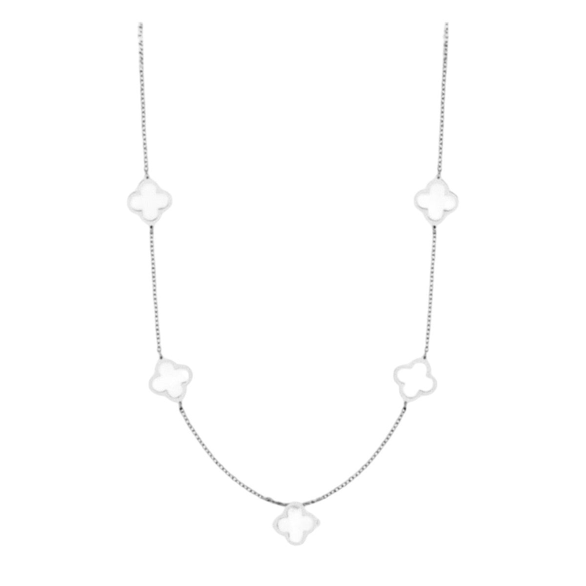 Stålhalsband 41+5 cm