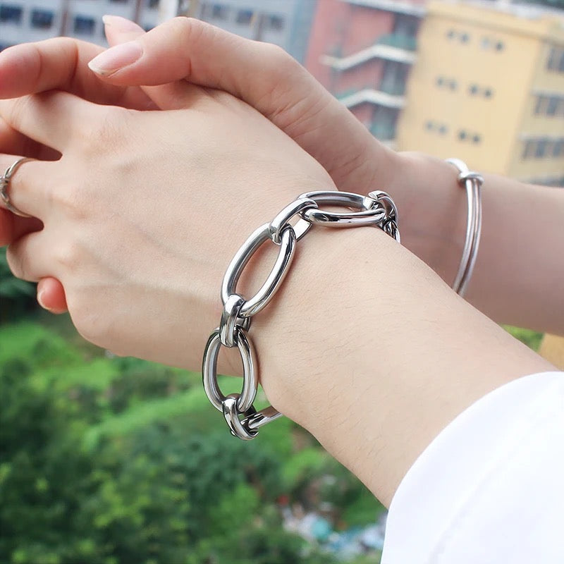 Stålarmband 20,5 cm