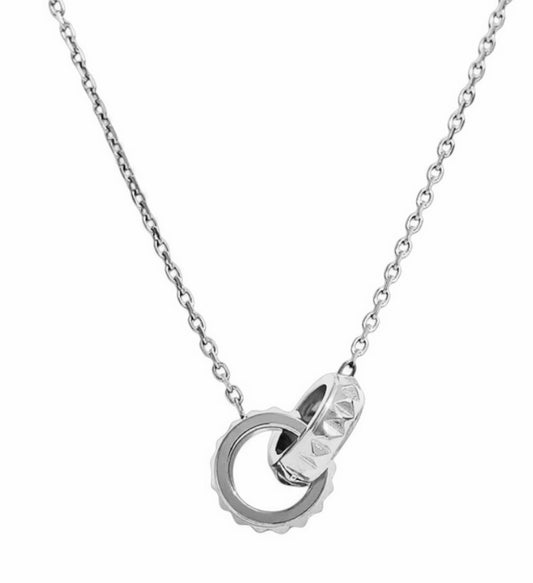 Stålhalsband 40+5 cm