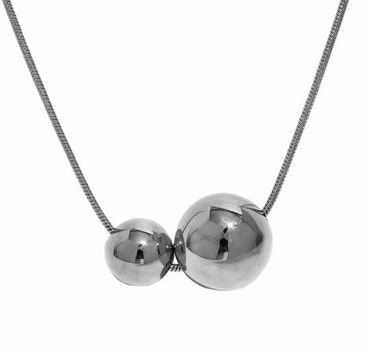 Stålhalsband 40+5 cm