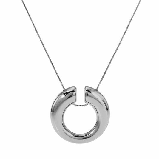 Stålhalsband 40+5 cm