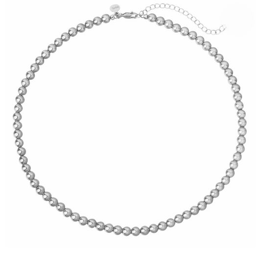 Stålhalsband 36+4 cm