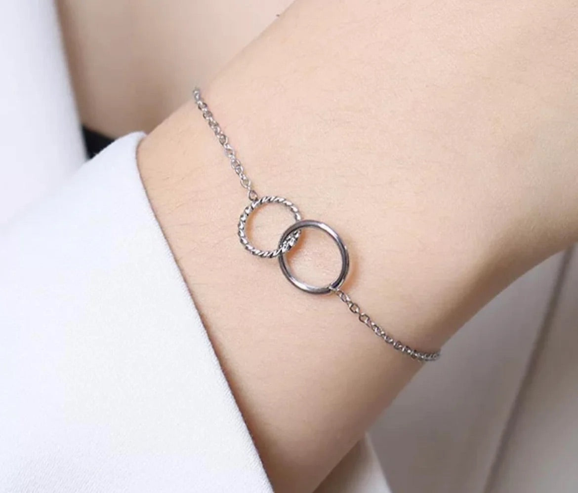 Stålarmband 15+5 cm