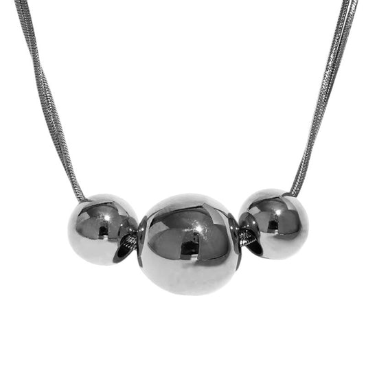 Stålhalsband 40+5 cm