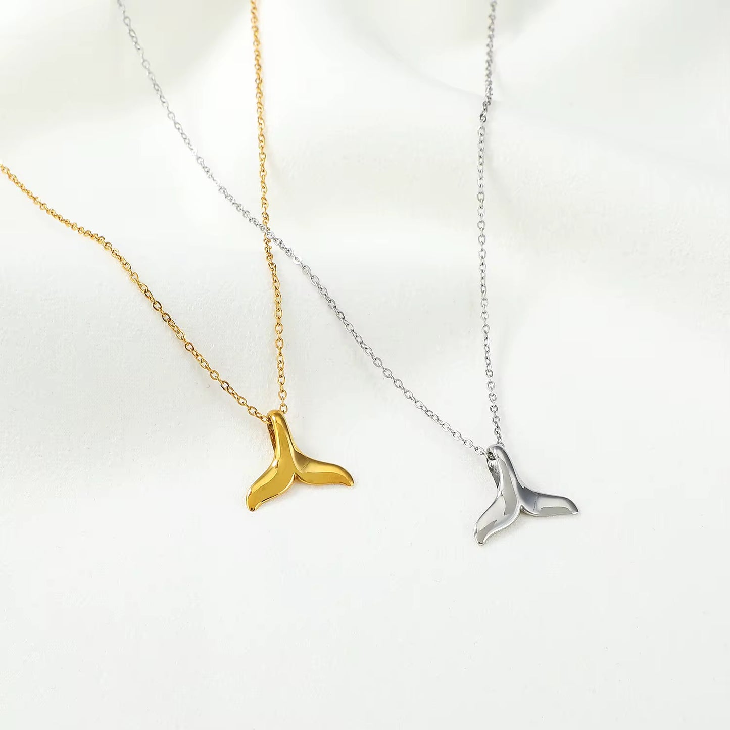 Stålhalsband 41+5 cm