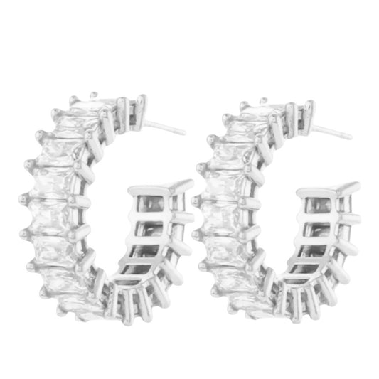 Stålörhängen med CZ 22MM / 7MM