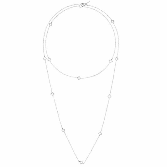 Stålhalsband 110CM