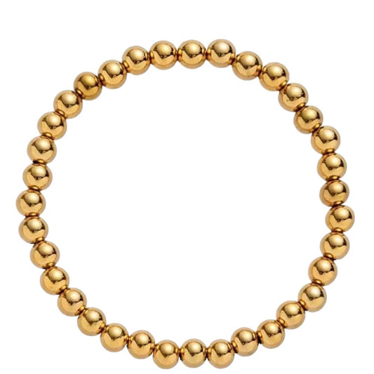 Stålarmband med 18K förgyllning 6MM / 5MM / 4MM / 3MM