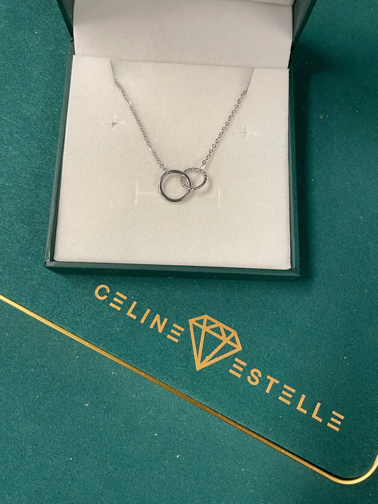 Stålhalsband 42+5 cm