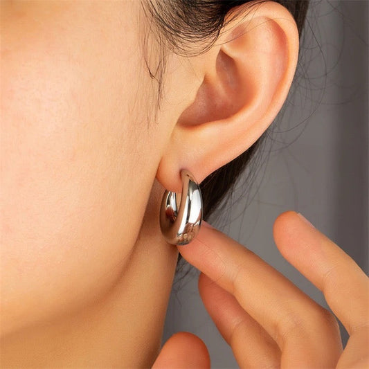 Stålörhängen 25MM