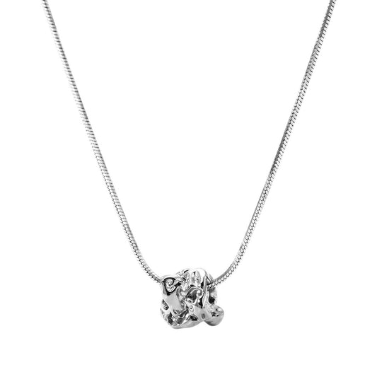 Stålhalsband 40,5+5 cm