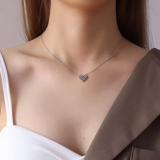 Stålhalsband 40+5 cm