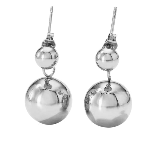 Stålörhängen 23MM / 12MM