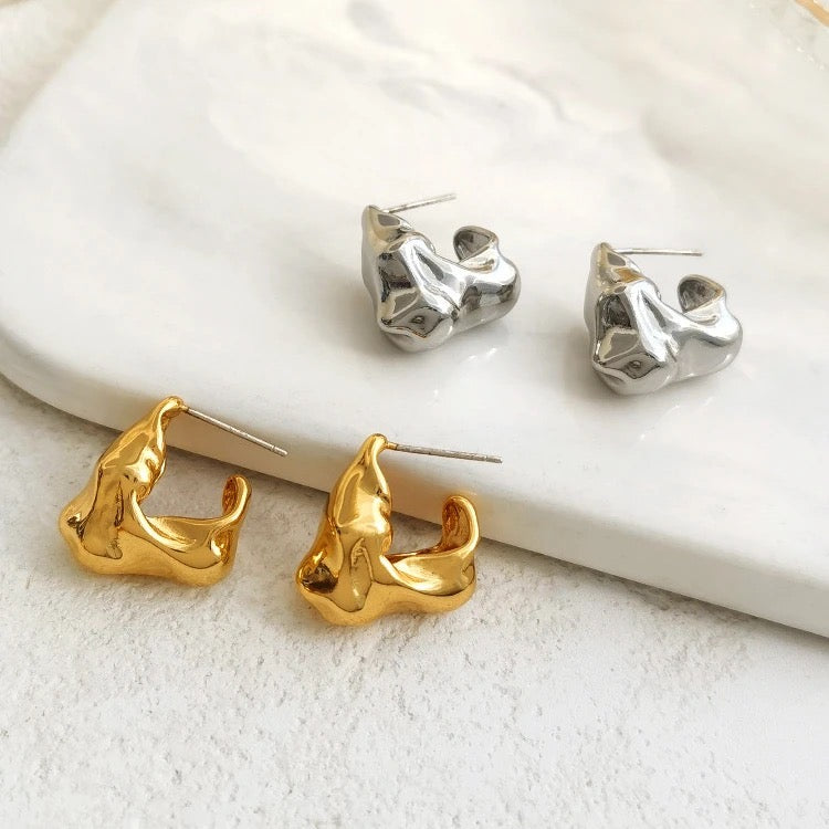 Stålörhängen 19,6MM / 18,2MM