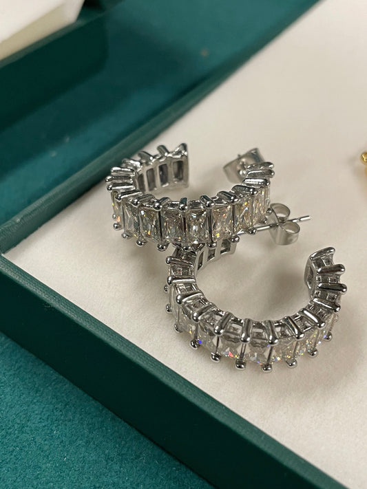 Stålörhängen med CZ 22MM / 7MM