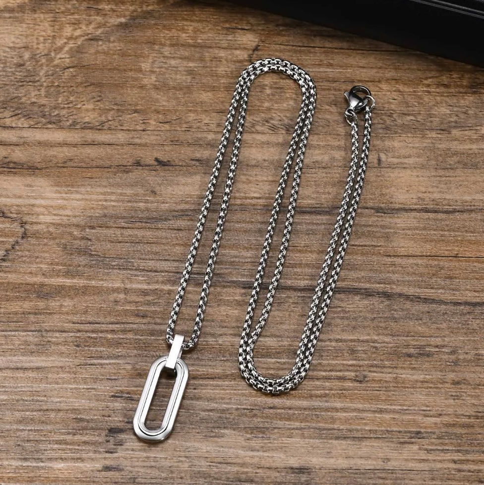 Stålhalsband 60 cm