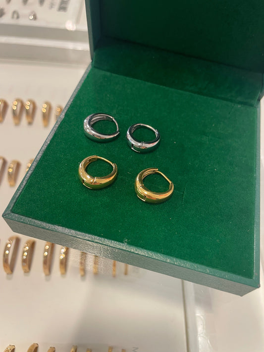 Stålörhängen 13,5MM