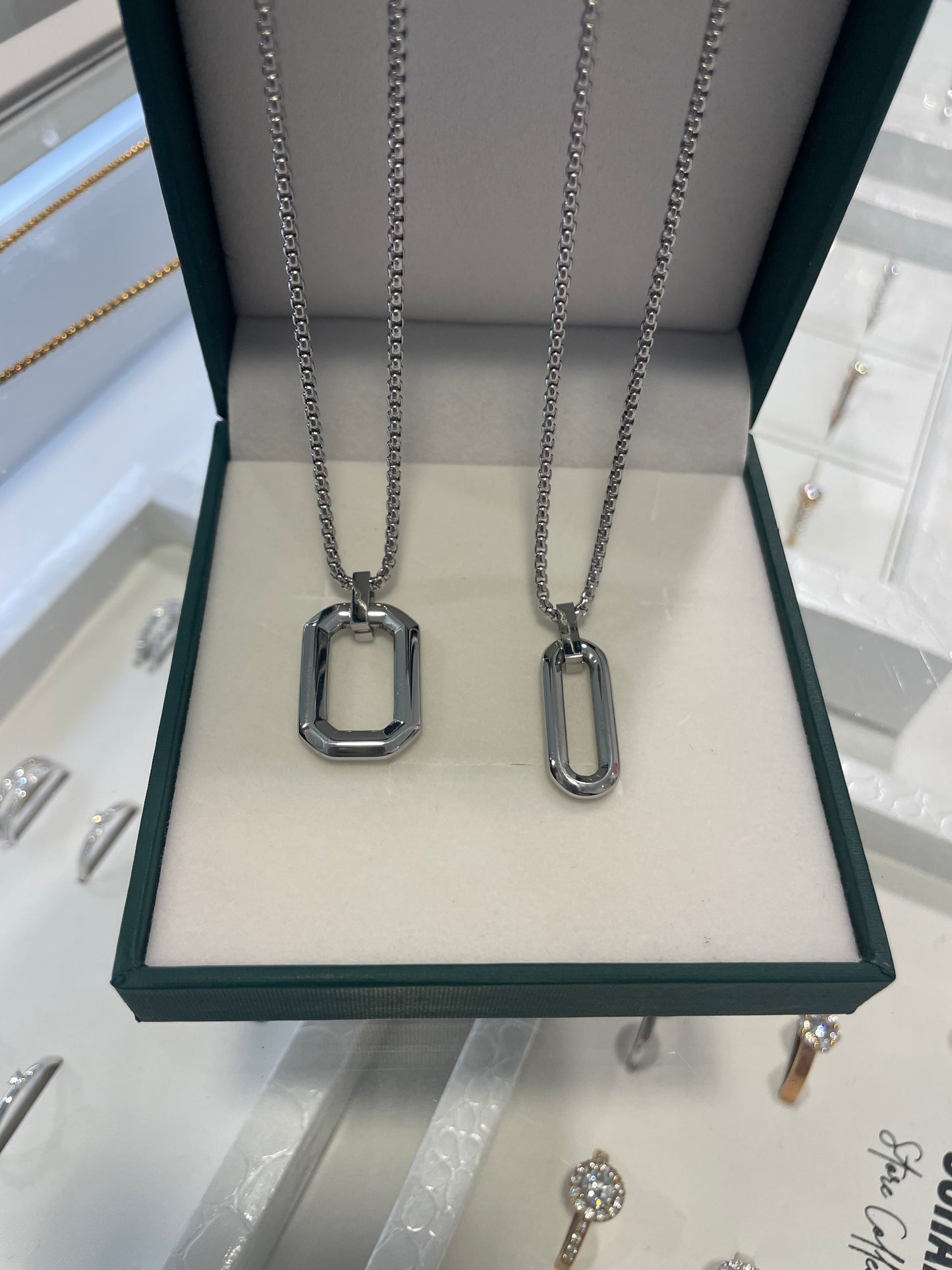 Stålhalsband 60 cm