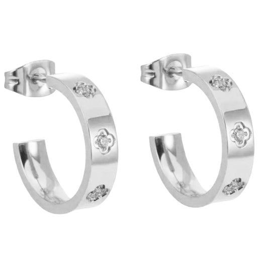 Stålörhängen med CZ 16MM