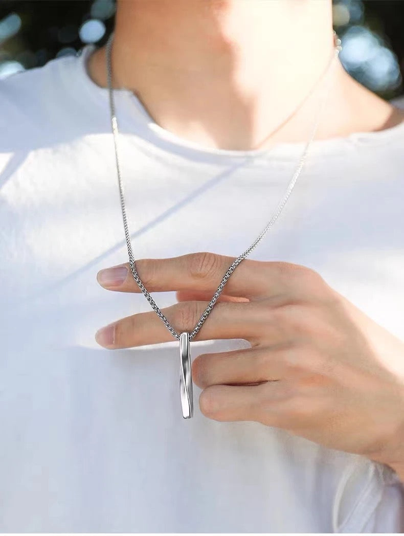 Stålhalsband 60+5 cm