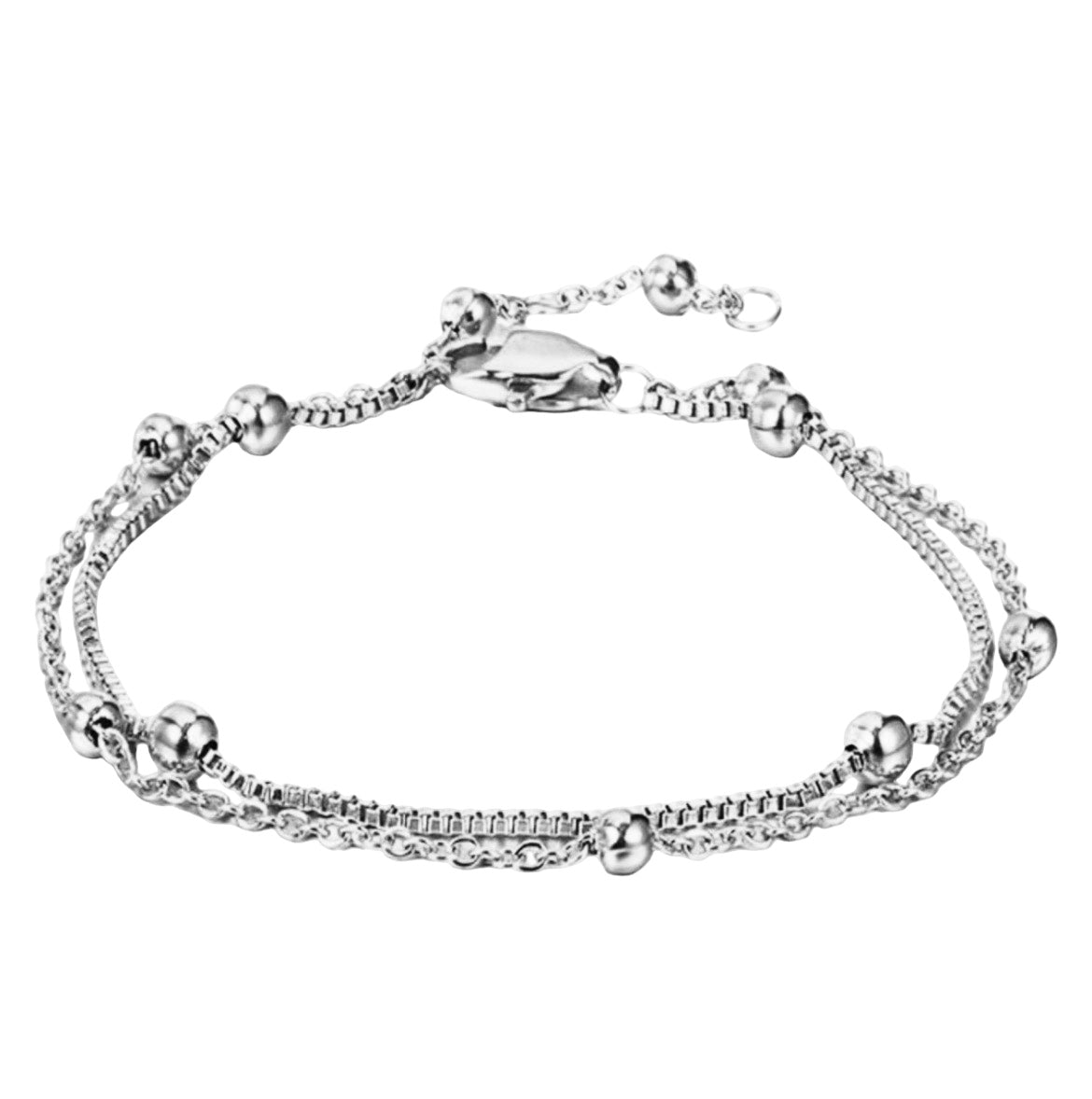 Stålarmband 16,5+3,5 cm