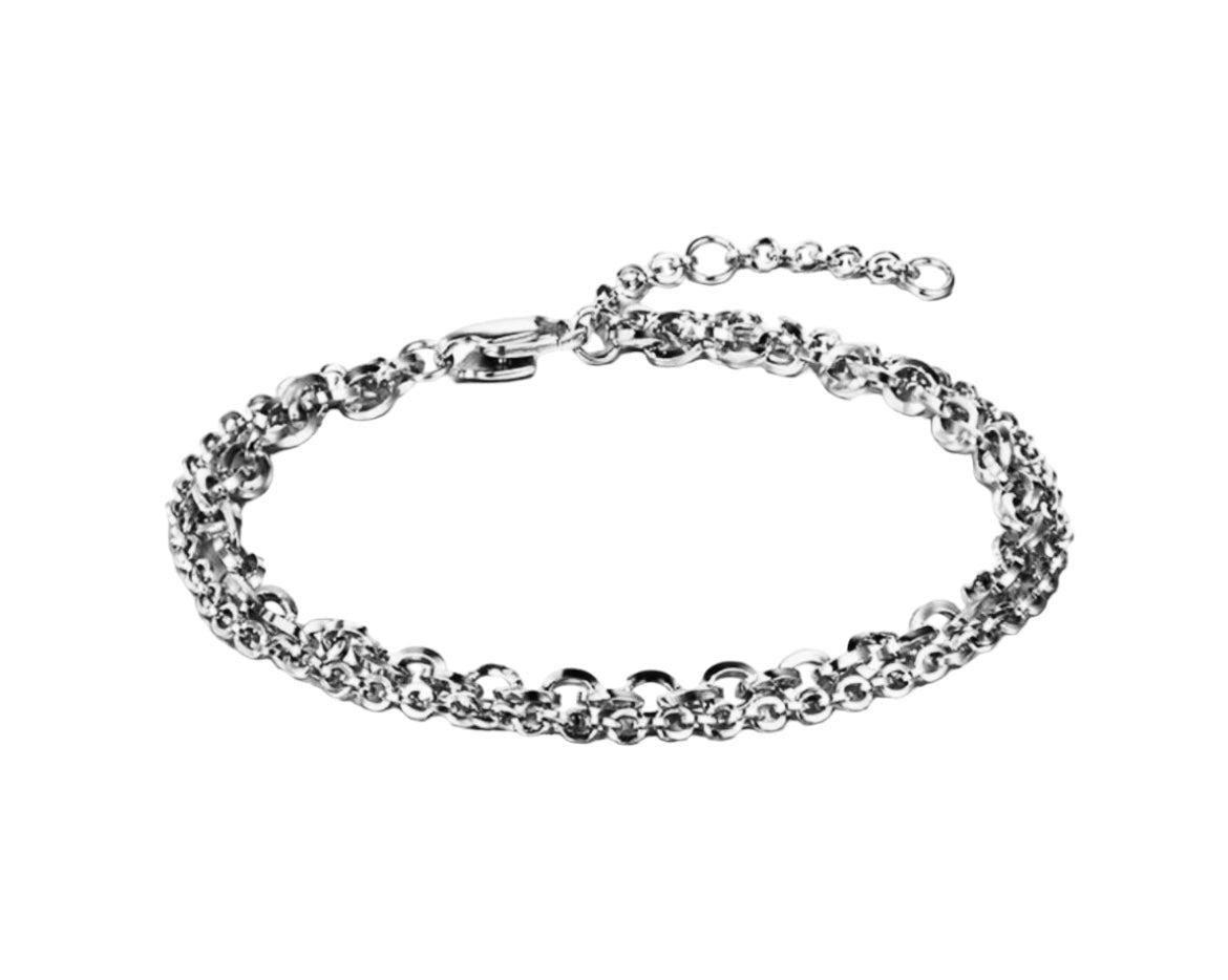 Stålarmband 16+3,5 cm