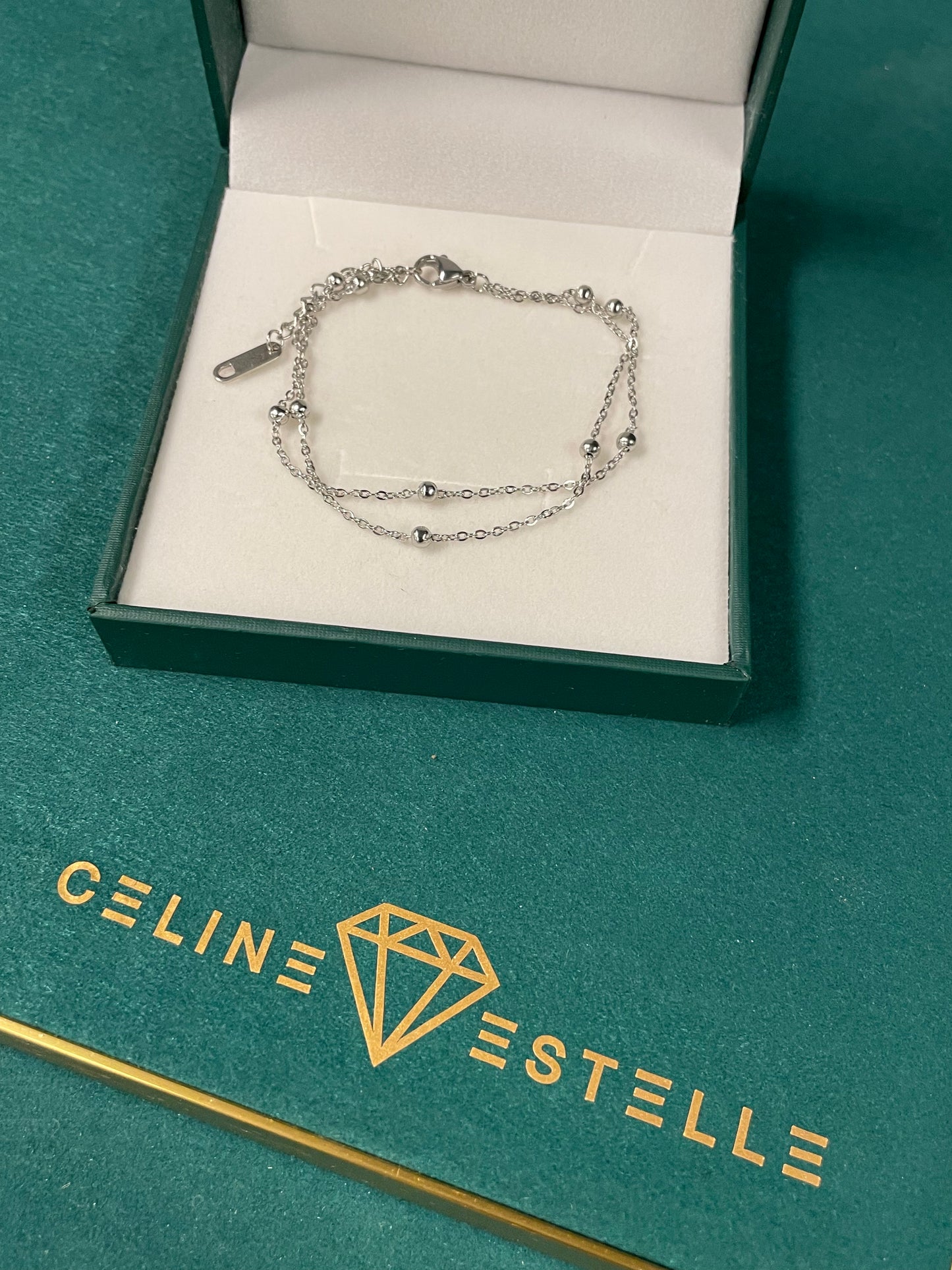 Stålarmband 16+4 cm