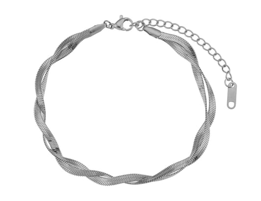 Stålarmband 15+5 cm