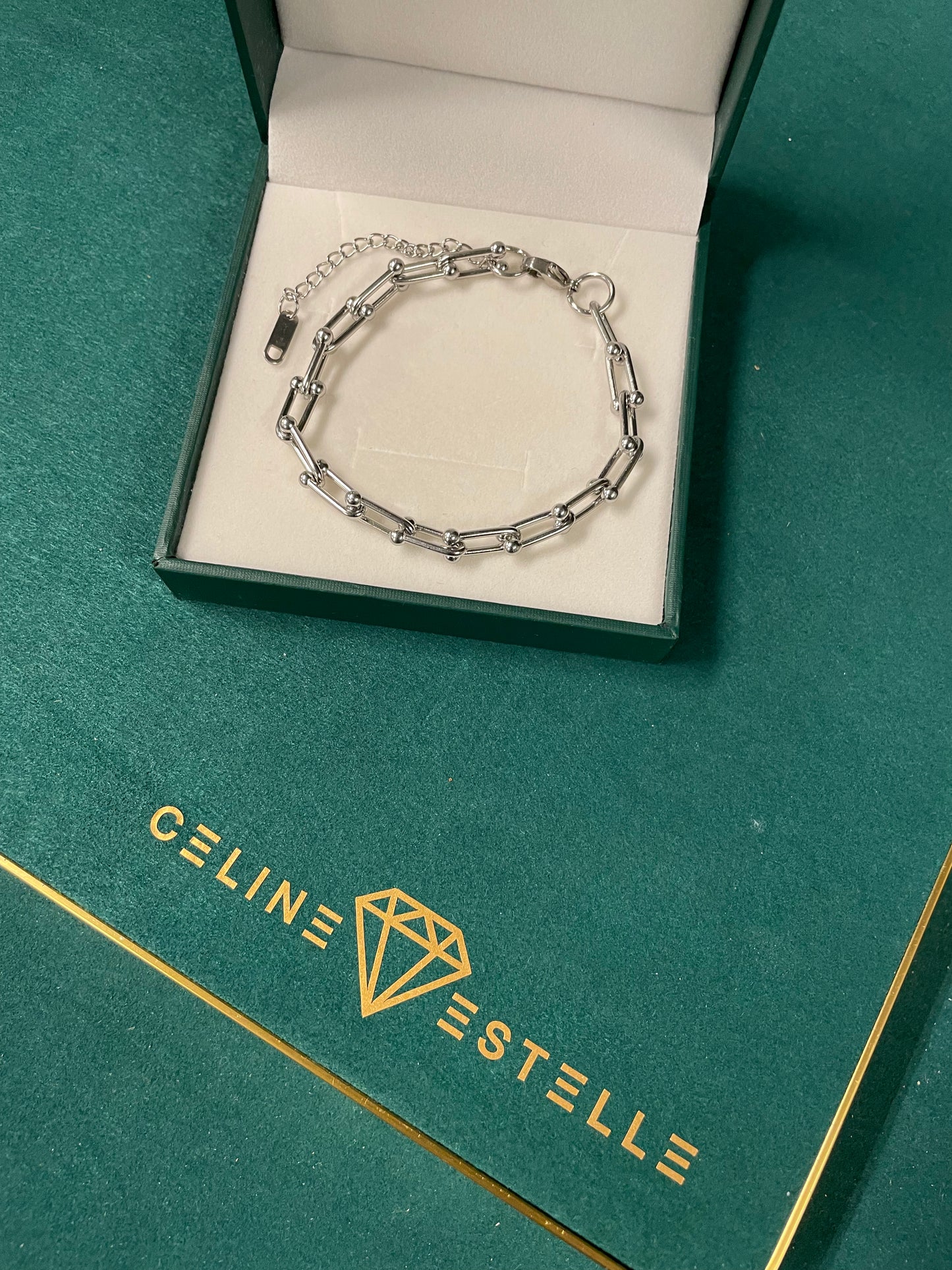 Stålarmband 16+4 cm