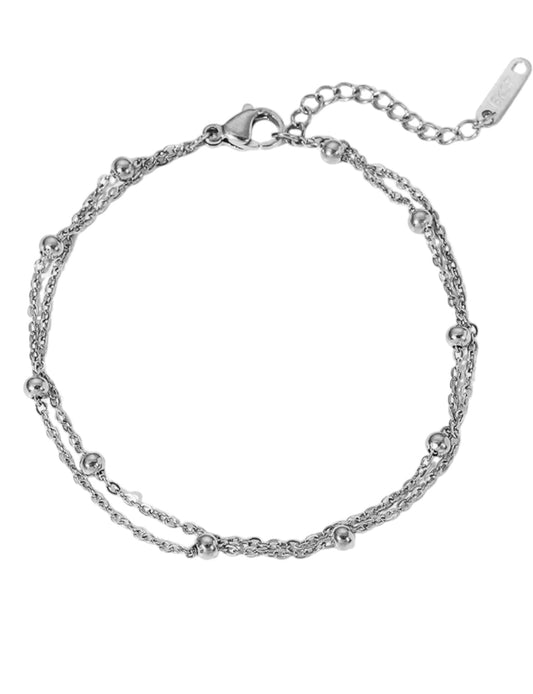 Stålarmband 16+4 cm