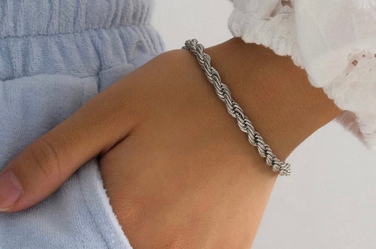 Stålarmband 16+5 cm 4MM / 5MM