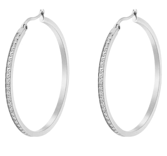 Stålörhängen med CZ 40MM