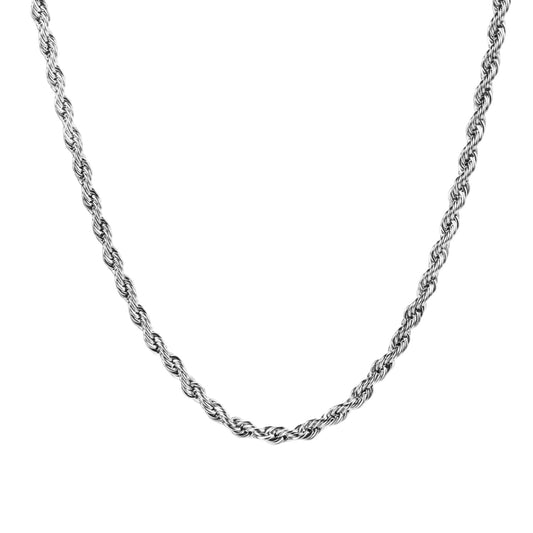 Stålhalsband 5MM / 4MM 45+5 cm