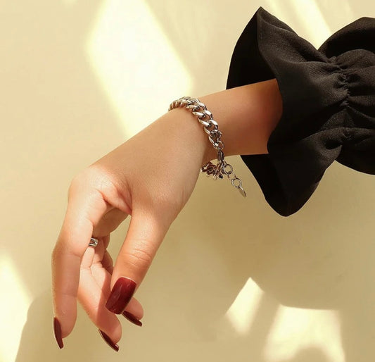 Stålarmband 16+2 cm