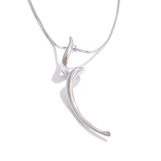 Stålhalsband 42+6 cm