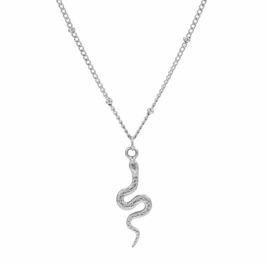 Stålhalsband 41+5 cm