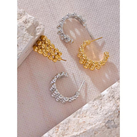 Stålörhängen 23MM / 15MM