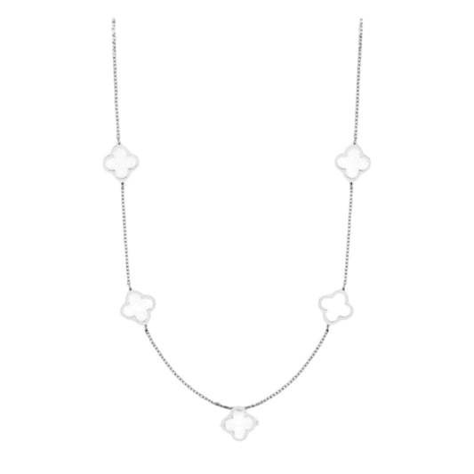 Stålhalsband 41+5 cm