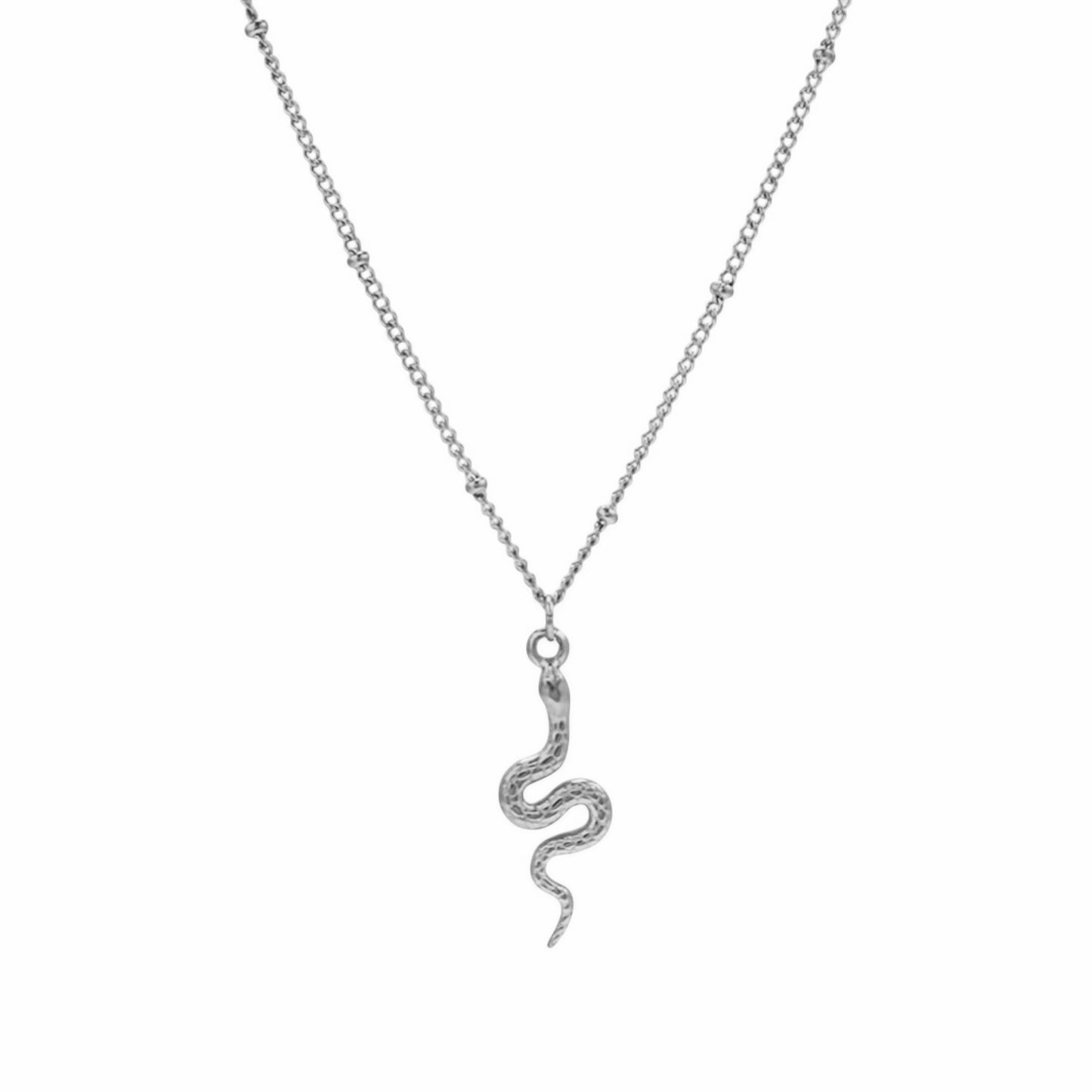 Stålhalsband 41+5 cm