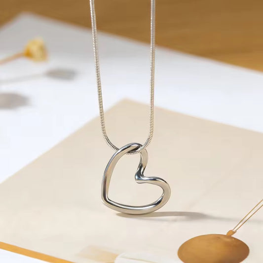 Stålhalsband 40+5 cm
